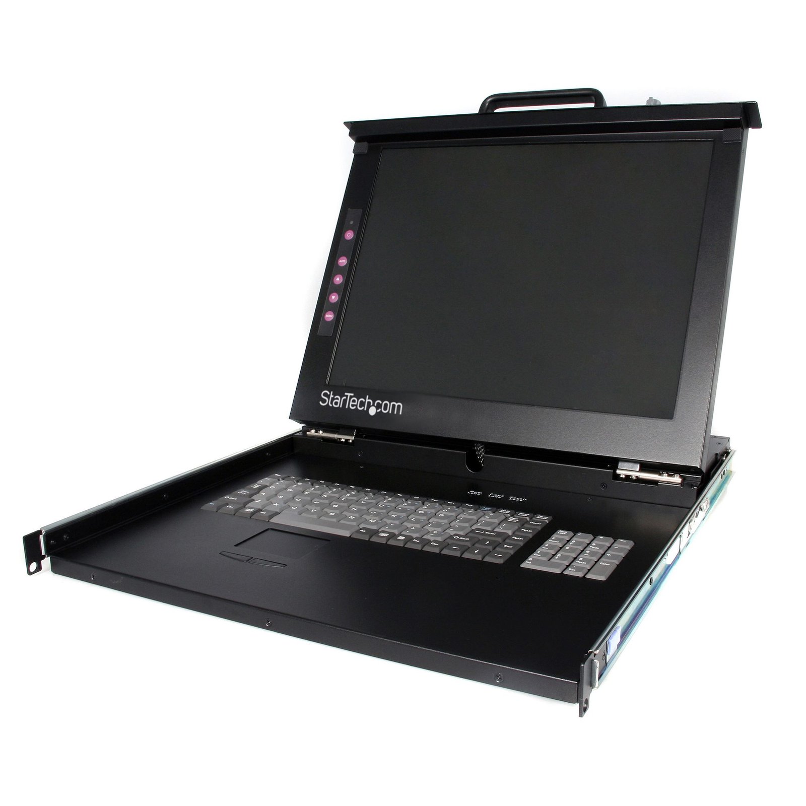 1U 19" Rackmount LCD Console - USB + PS/2