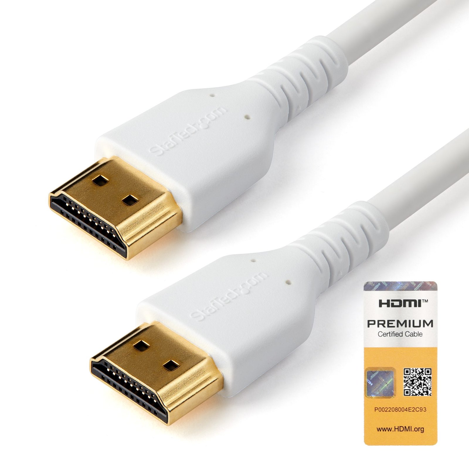 6ft (2m) Slim HDMI Cable, Flexible Premium Certified HDMI 2.0 Cord with Ethernet, UHD 4K 60Hz HDR10, Durable Aramid Fiber Design with TPE