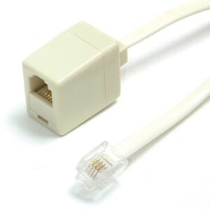 14 ft RJ11 Telephone Extension Cable