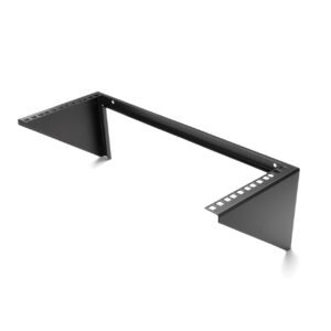 4U 19in Steel Vertical Wall Mount Equipment Rack Bracket - TAA