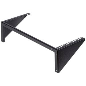 5U Vertical Wall Mount Rack - 19in Low Profile Open Wall Mounting Bracket - Network/Server Room/Data/AV/IT/Patch