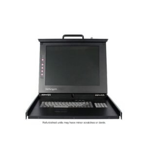 Refurbished DuraView 17" Folding LCD Rack Console with 8 Port Multi-Platform KVM