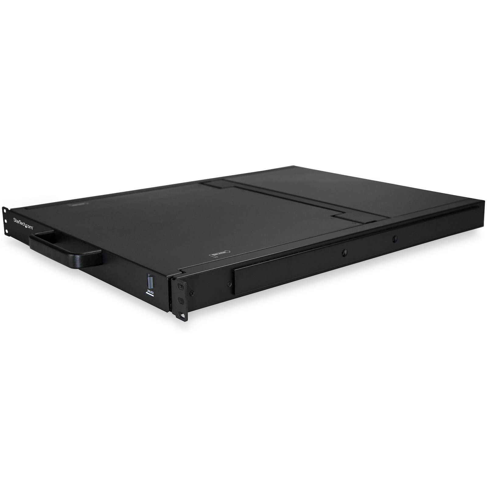 16 Port Rackmount KVM Console w/ 6ft Cables - Integrated KVM Switch w/ 17" LCD Monitor - Fully Featured 1U LCD KVM Drawer- OSD KVM - Durable 50,000 MTBF - USB + VGA Support - Image 5