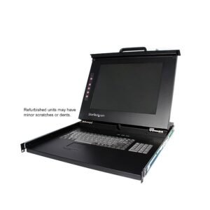Refurbished 1U DuraView 19" Folding LCD KVM Rack Console