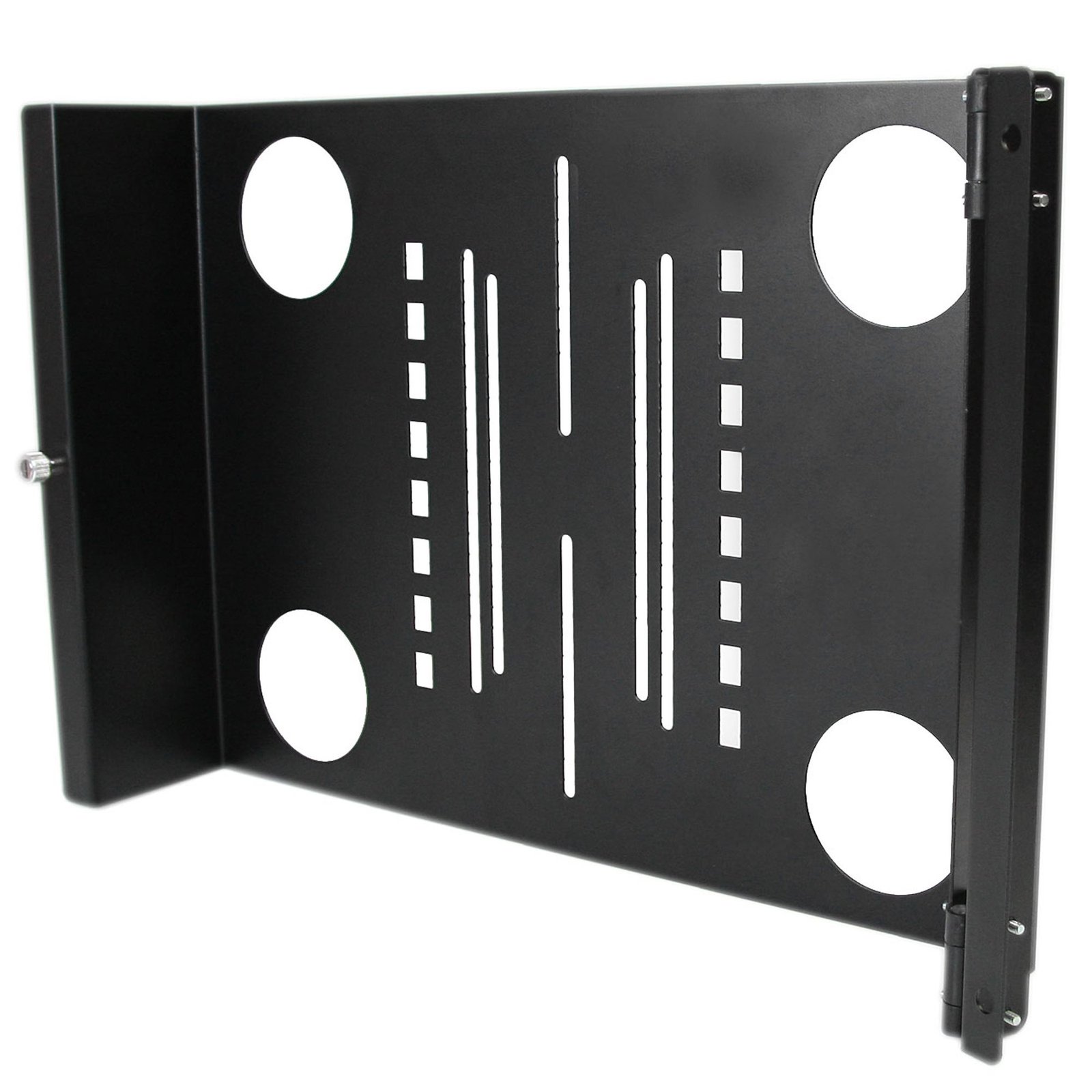 Universal Swivel VESA LCD Mounting Bracket for 19in Rack or Cabinet