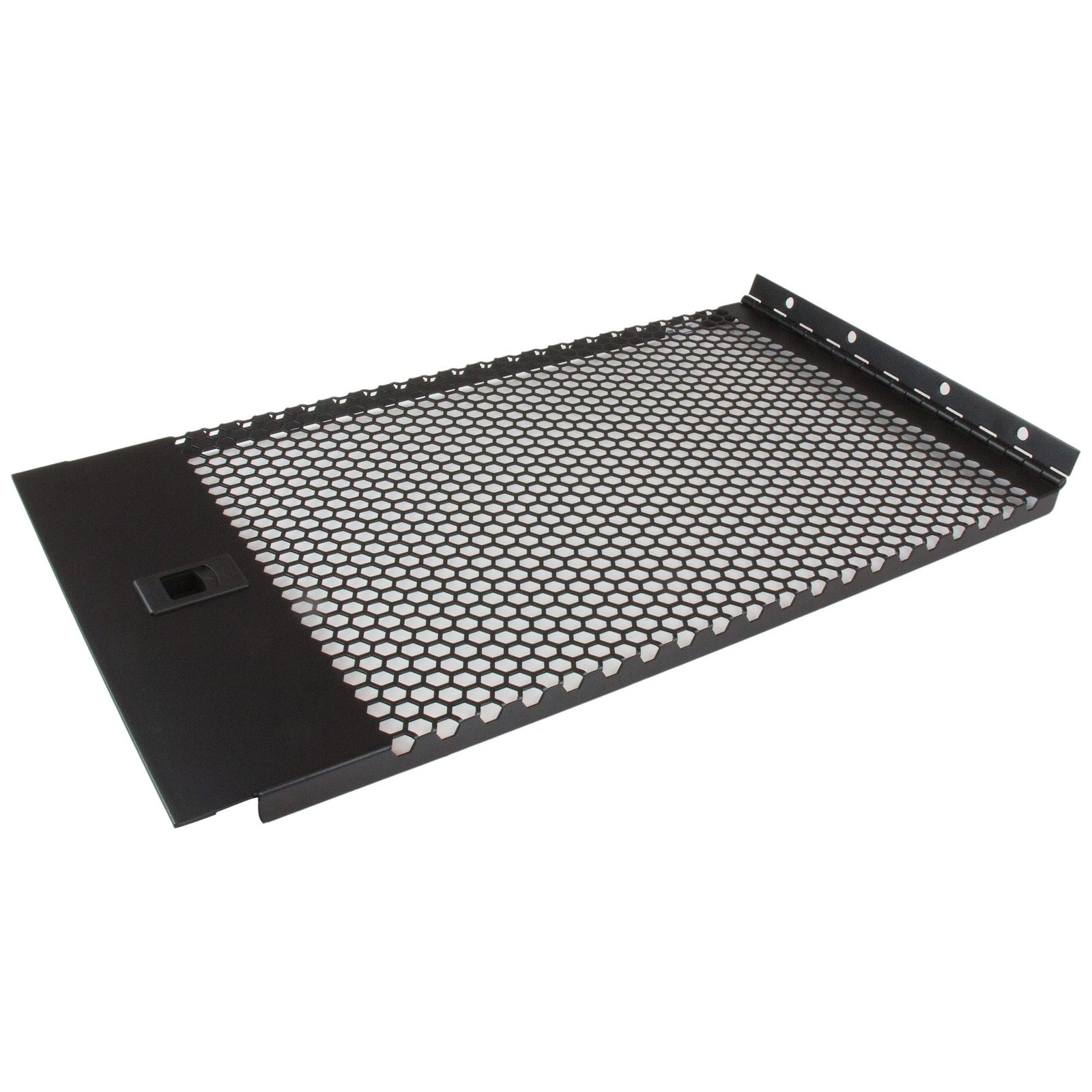 Vented Blank Panel with Hinge for Server Racks - 6U - TAA