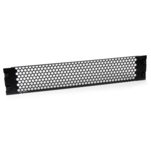 2U Tool-Less Vented Blank Rack Panel - TAA