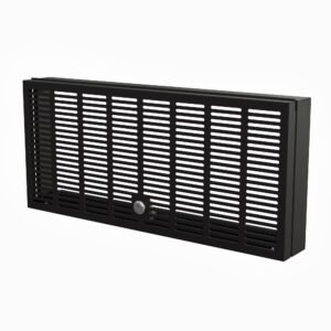 5U Rack Mount Security Cover - Hinged Locking Rack Panel/ Cage/Door for Physical Security/ Access Control of 19" Server Rack & Network