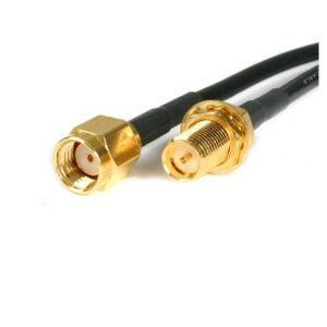10 ft RP-SMA to RP-SMA Wireless Antenna Adapter Cable - M/F