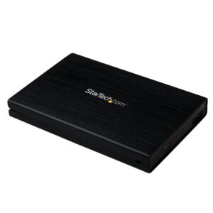 2.5in Aluminum USB 3.0 External SATA III SSD Hard Drive Enclosure with UASP for SATA 6 Gbps – Portable External HDD
