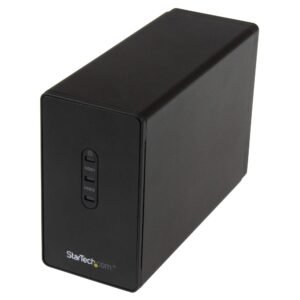 Dual-Bay 2.5in Hard Drive Enclosure - USB 3.0 to SATA III 6Gbps with RAID