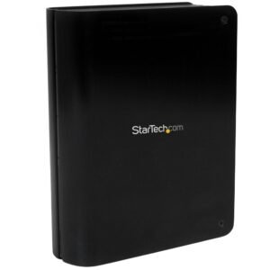 USB 3.0 to 3.5” SATA III Hard Drive Enclosure with Fan and Upright Design – SATA 6 Gbps & UASP Support
