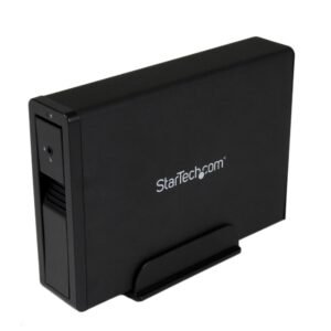 USB 3.0 eSATA Hard Drive Enclosure - Trayless 3.5" SATA III HDD Enclosure - SATA 6 Gbps - Black