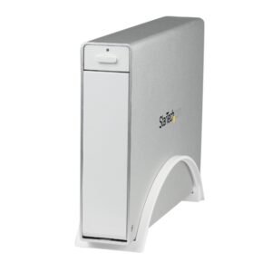 USB 3.0 Trayless External 3.5” SATA III HDD Enclosure w/ UASP – White