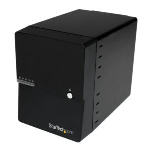 USB 3.0 / eSATA 4-Bay 3.5in SATA III Hard Drive Enclosure w/ built-in HDD Fan & UASP – SATA 6Gbps