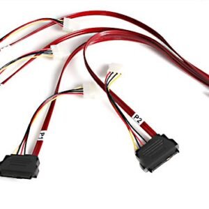 50cm Serial Attached SCSI SAS Cable - SFF8470 to SFF8482