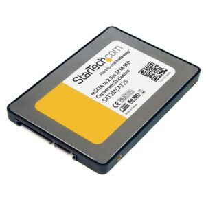 2.5in SATA to Mini SATA SSD Adapter Enclosure - TAA