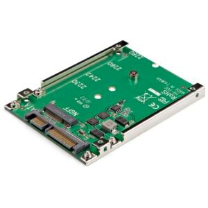 M.2 SATA SSD to 2.5in SATA Adapter, M.2 NGFF to SATA Converter, Open-Frame Bracket, 7mm High, M2 Hard Drive Adapter - Not Compatible with