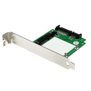 SATA to mSATA SSD Adapter w/ Full and Low Profile Brackets – SATA to Mini SATA Converter Card