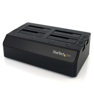 4 Bay USB 3.0 to SATA Hard Drive Docking Station for 2.5/3.5 HDD