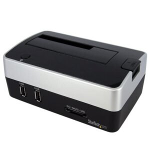 eSATA USB to SATA Hard Drive Docking Station w/ Hub & Card Reader