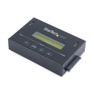 1:1 Standalone Hard Drive Duplicator with Disk Image Manager For Backup and Restore, Store Several Disk Images on one 2.5/3.5" SATA Drive