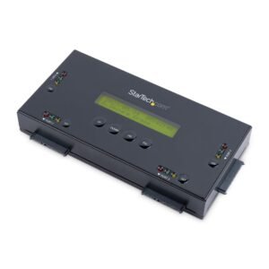 4 Bay SSD/HDD Hard Drive Eraser - 2.5" & 3.5" SATA - Hostless Standalone Secure Erase External Disk Sanitizer - 9 Erase Modes - RS232