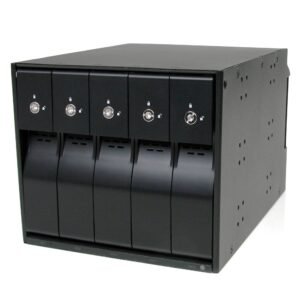 5 Drive 3.5in Removable SAS SATA Mobile Rack Backplane