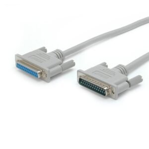 10 ft Straight Through Serial Parallel Cable - DB25 M/F