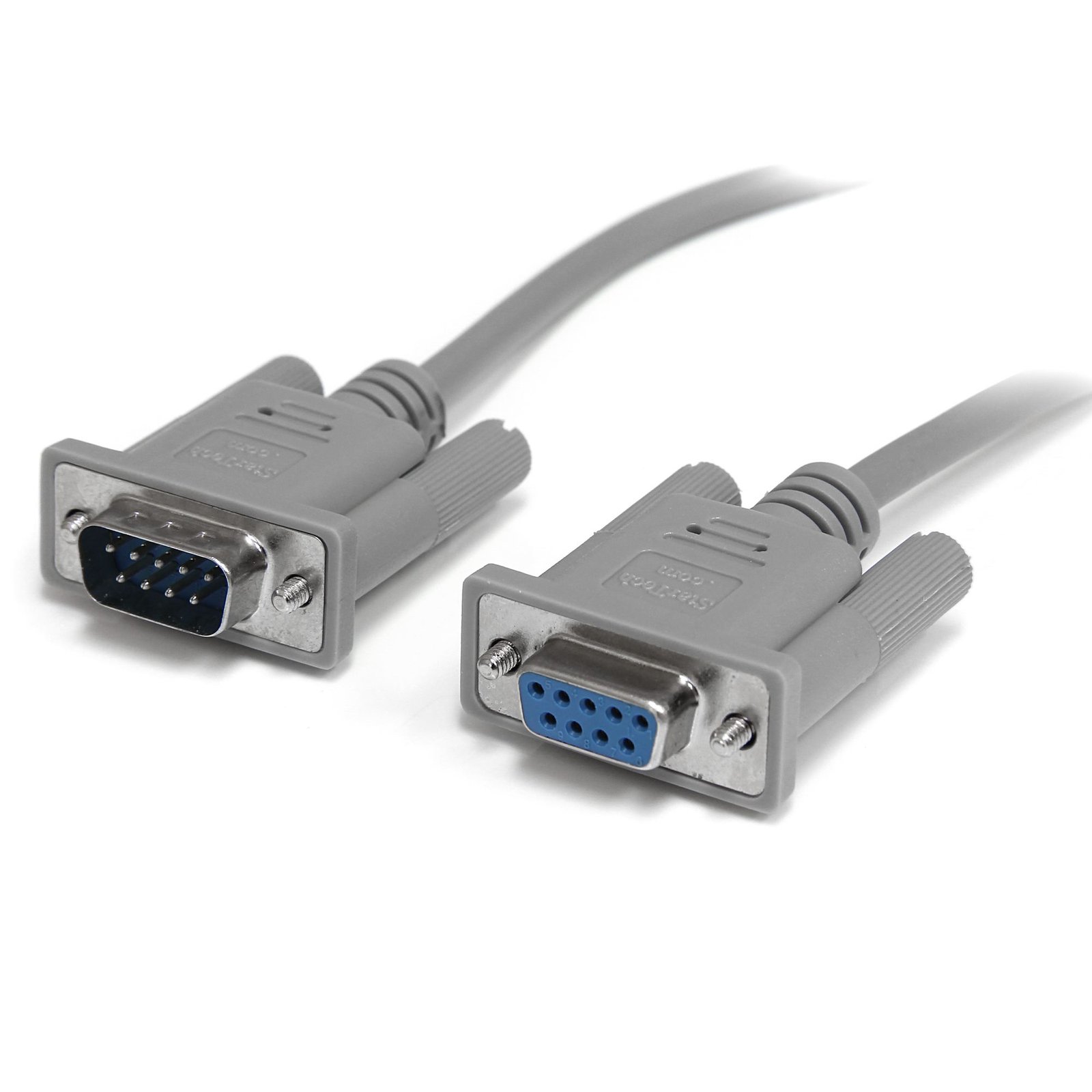 10 ft DB9 RS232 Serial Null Modem Cable F/M