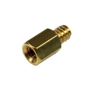 Replacement PC Mounting #6-32 to M3 Metal Jack Screw Standoff 50 Pack - TAA