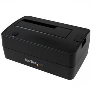 Single Bay USB 3.1 to SATA Hard Drive Docking Station, USB 3.1 (10 Gbps) Hard Drive Dock, External 2.5/3.5" SATA III HDD/SSD Docking