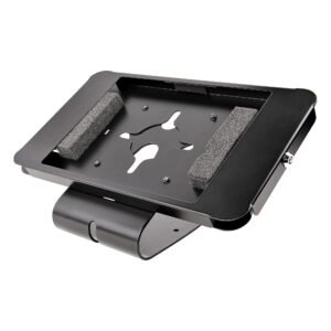 Secure Tablet Stand - Anti-theft Universal Tablet Holder for Tablets up to 10.5" - Lockable & K-Slot Compatible - Desk / VESA / Wall Mount