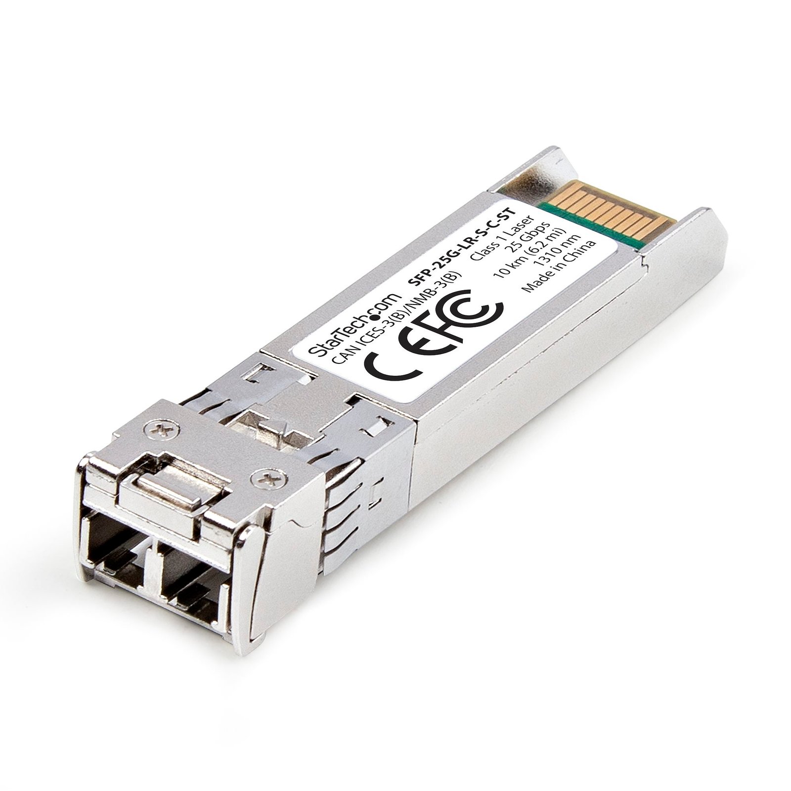 Cisco SFP-25G-SR-S Compatible SFP28 Module, 25Gbps Multimode Fiber (MMF), 100m (328ft), LC Connector, 850nm, MSA 25 Gigabit Optical