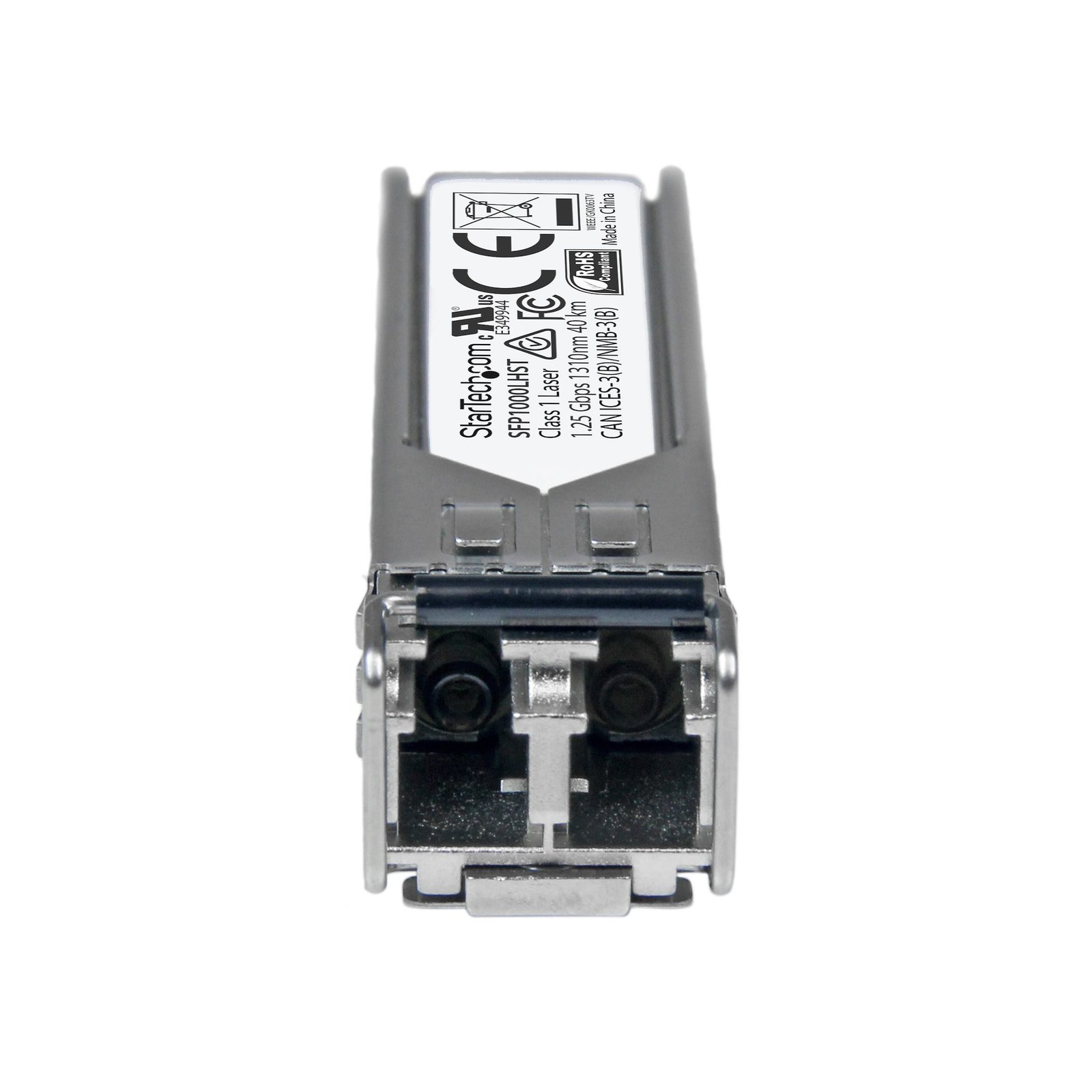 MSA Uncoded SFP Module - 1000BASE-LH - 1GbE Single Mode Fiber (SMF) Optic Transceiver - 1GE Gigabit Ethernet SFP - LC 40km - 1310nm - DDM - Image 2