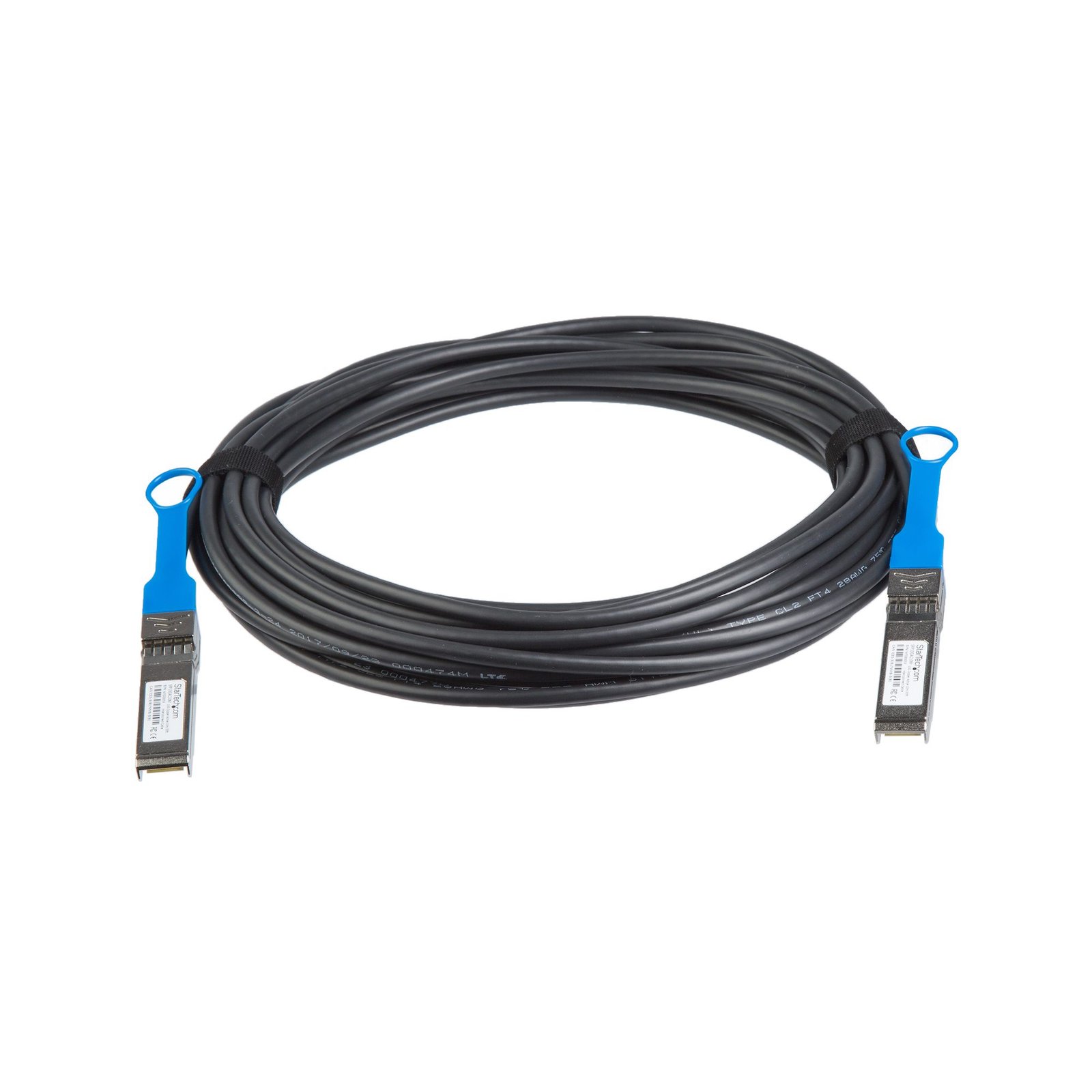 MSA Uncoded Compatible 10m 10G SFP+ to SFP+ Direct Attach Breakout Cable Twinax - 10 GbE SFP+ Copper DAC 10 Gbps Low Power Active Transceiver Module DAC - Image 2
