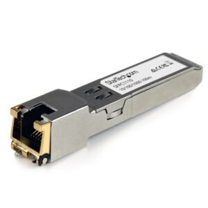 Cisco SFP-GE-T Compatible SFP Module - 1000BASE-T - SFP to RJ45 Cat6/Cat5e - 10/100/1000 Mbps - RJ-45 100m - Cisco IE3400, IE3300, IE3200