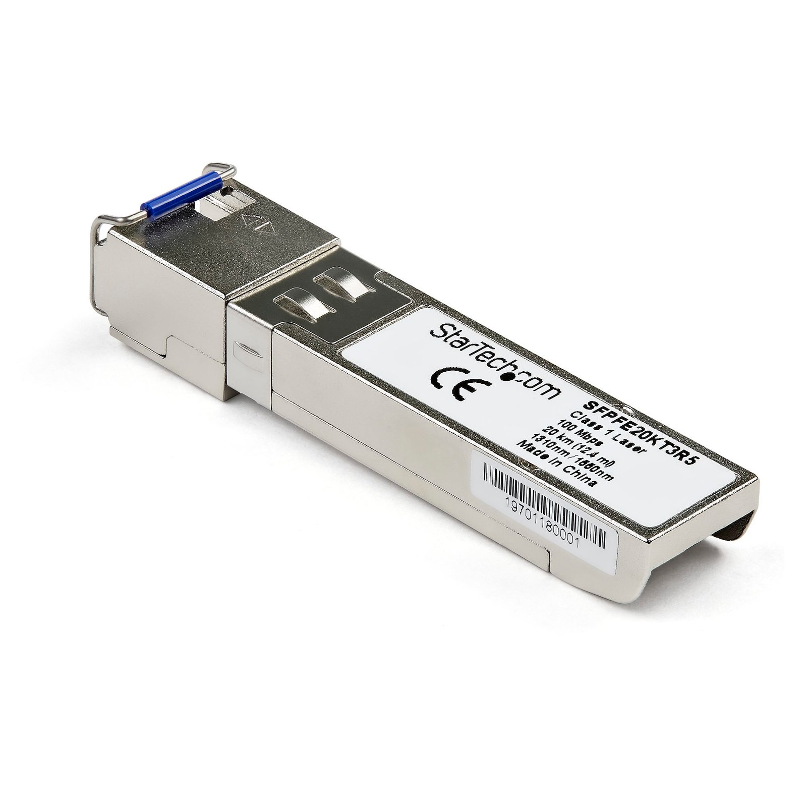 Juniper SFP-FE20KT15R13 Compatible SFP Module - 100BASE-BX-D - 100 MbE Ethernet BiDi Fiber (SMF)