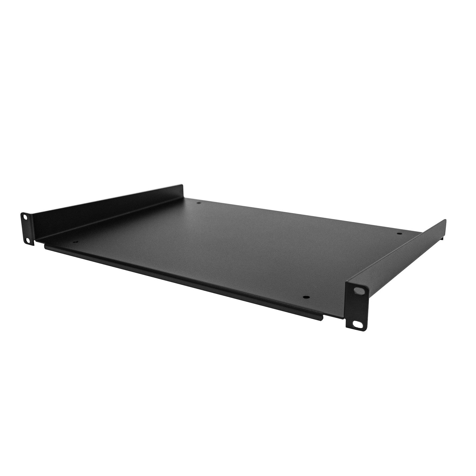 1U Server Rack Shelf - Universal Rack Mount Cantilever Shelf for 19" Network Equipment Rack & Cabinet - Durable Design - Weight Capacity