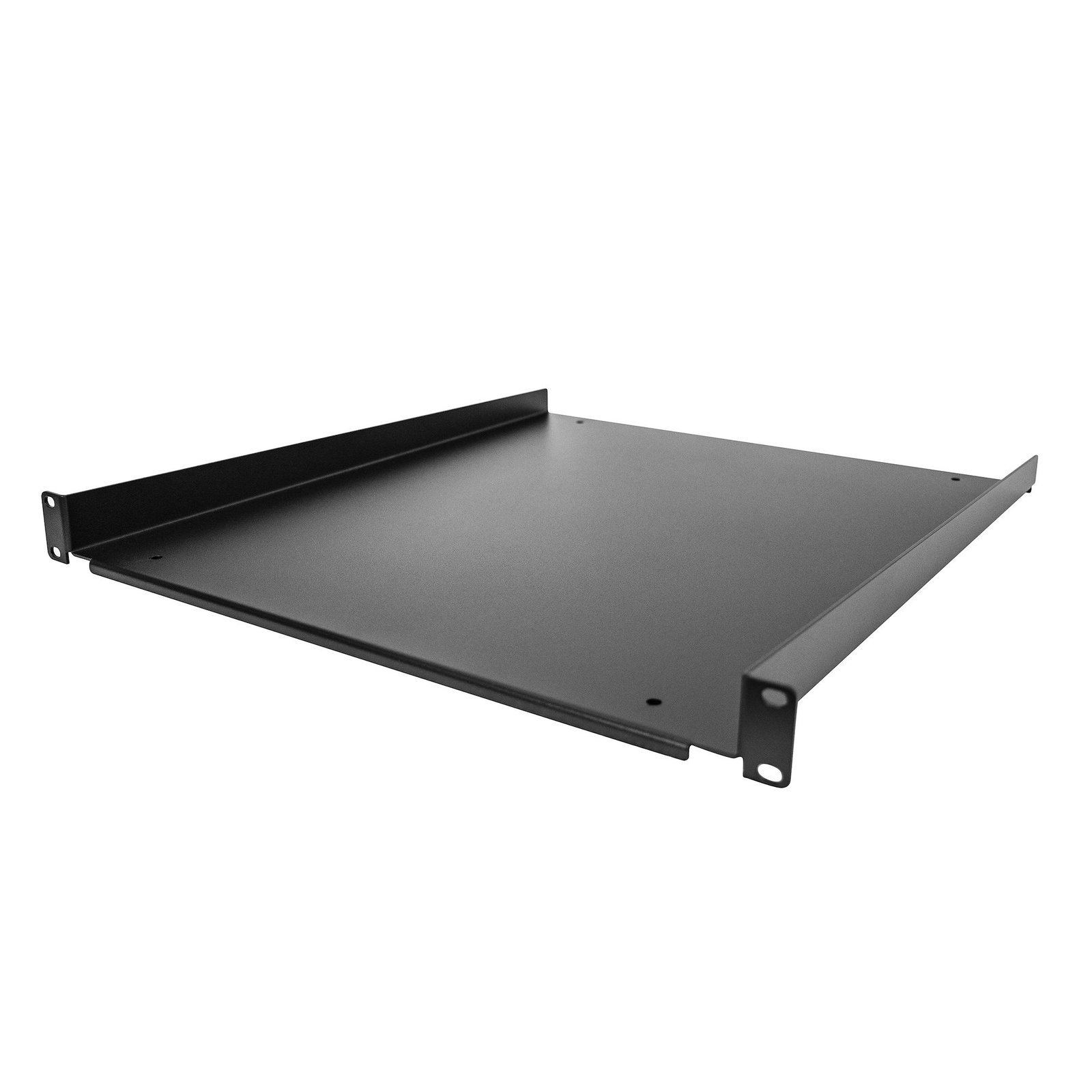 1U Server Rack Shelf - Universal Rack Mount Cantilever Shelf for 19" Network Equipment Rack & Cabinet - Durable Design - Weight Capacity
