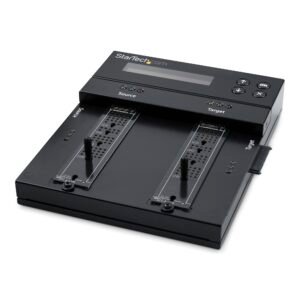 Standalone M.2 SATA & M.2 NVMe Duplicator and Eraser - HDD/SSD Cloner/Wiper for M.2 PCIe AHCI/NVMe, M.2 SATA, 2.5/3.5" SATA Drives