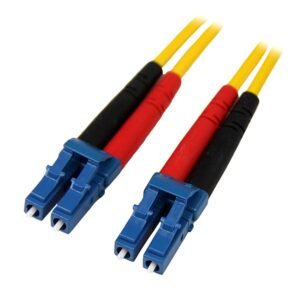 1m Fiber Optic Cable - Single-Mode Duplex 9/125 LSZH Fiber Jumper Cord - LC/LC