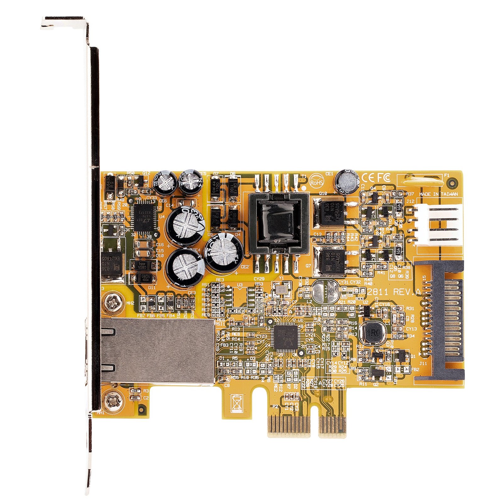 1 Port 2.5Gbps PoE Network Card, PCIe Ethernet Card w/RJ45, 30W 802.3at PoE NIC for Desktops/Servers, Network PoE LAN Adapter w/Low-Profile Bracket, NBaseT, Windows/Linux - TAA - Image 5