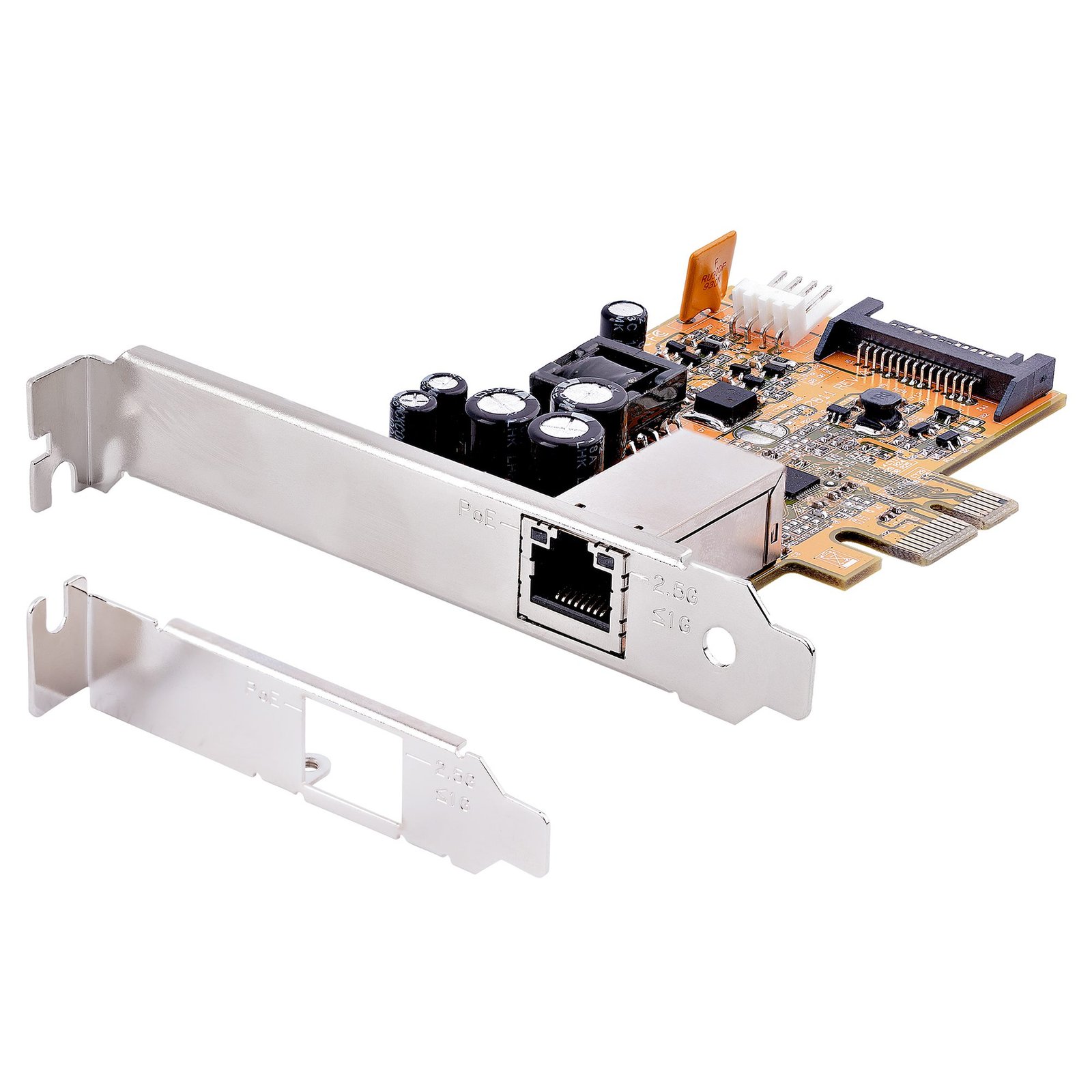 1 Port 2.5Gbps PoE Network Card, PCIe Ethernet Card w/RJ45, 30W 802.3at PoE NIC for Desktops/Servers, Network PoE LAN Adapter w/Low-Profile Bracket, NBaseT, Windows/Linux - TAA - Image 9