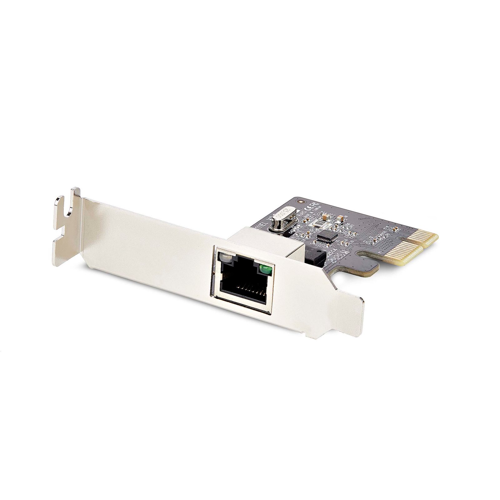 1-Port Gigabit PCIe Network Adapter Card, Low-Profile NIC, 10/100/1000Mbps PCI Express LAN Card, Realtek RTL8111H, Windows and Linux, TAA