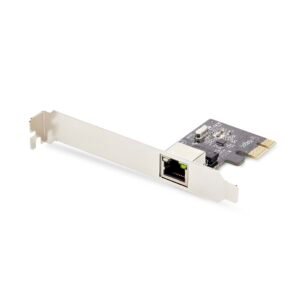 1-Port Gigabit PCIe Network Adapter Card, 10/100/1000Mbps PCI Express LAN Card, NIC, Realtek RTL8111H, Works with Windows and Linux, TAA