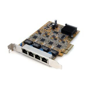 4 Port PCI Express Gigabit Ethernet NIC Network Adapter Card