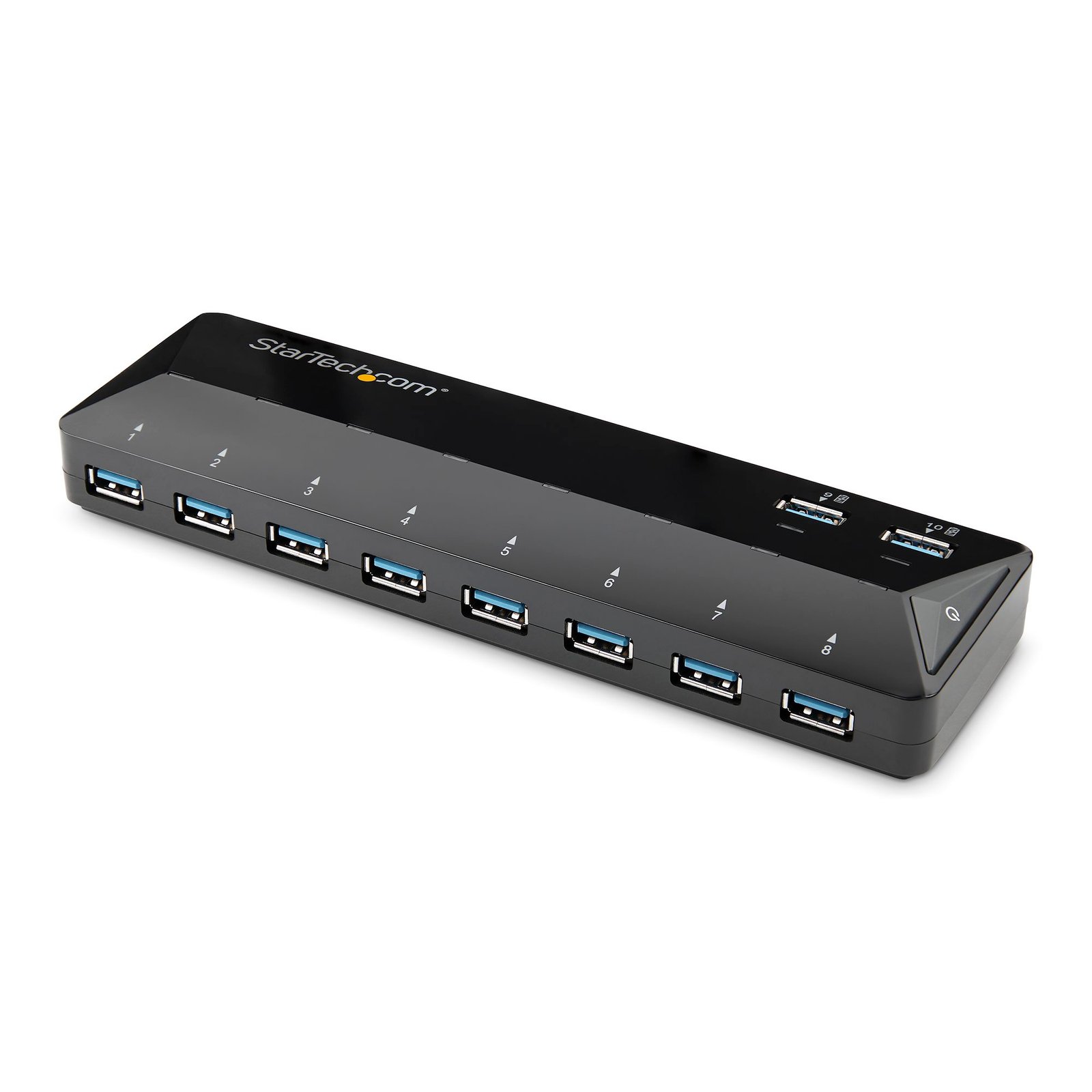 10-Port USB 3.0 Hub with Charge and Sync Ports - 5Gbps - 2 x 1.5A Ports