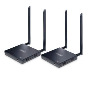Wireless HDMI Extender, 4K 60Hz, Transmitter and Receiver Kit, Up to 165ft (50m), No Line-Of-Sight Required, IR Extension, Includes