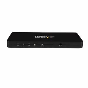 4K HDMI 4-Port Video Splitter – 1x4 HDMI Splitter w/ Solid Aluminum Housing – 4K 30Hz